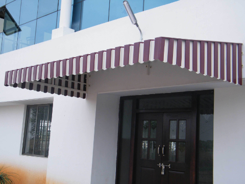 Aluminium awnings